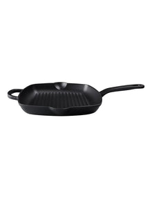 Cast Iron Grill Pan 27.5cm in Black