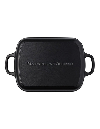 Cast Iron Roaster 3L in Black