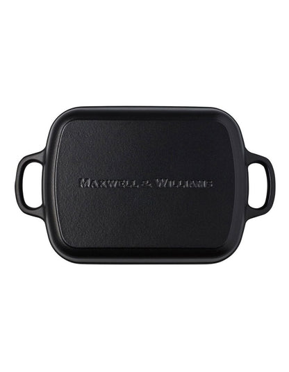 Cast Iron Roaster 3L in Black