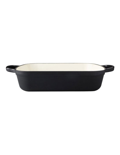 Cast Iron Roaster 5L in Black