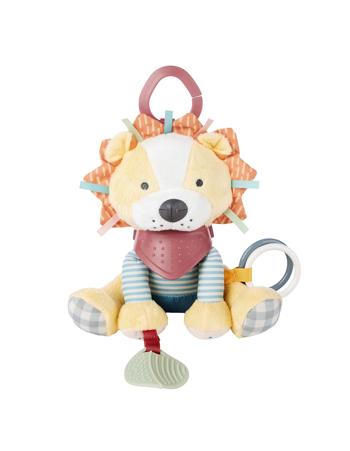 Lion Bandana Buddie Stroller Toy