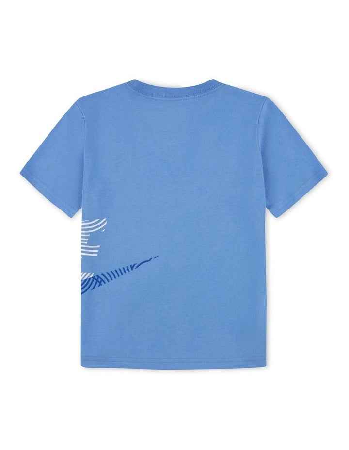 In the Zone Jersey Tee in Blue