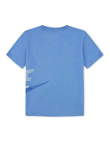 In the Zone Jersey Tee in Blue