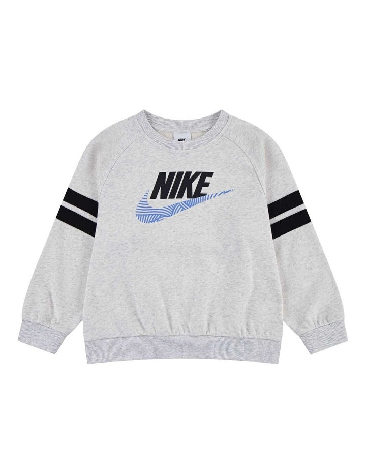 Sportswear Itz French Terry Oversize Crew T-shirt in Grey