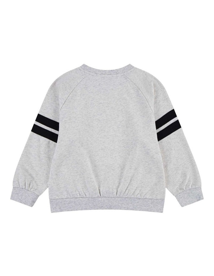 Sportswear Itz French Terry Oversize Crew T-shirt in Grey