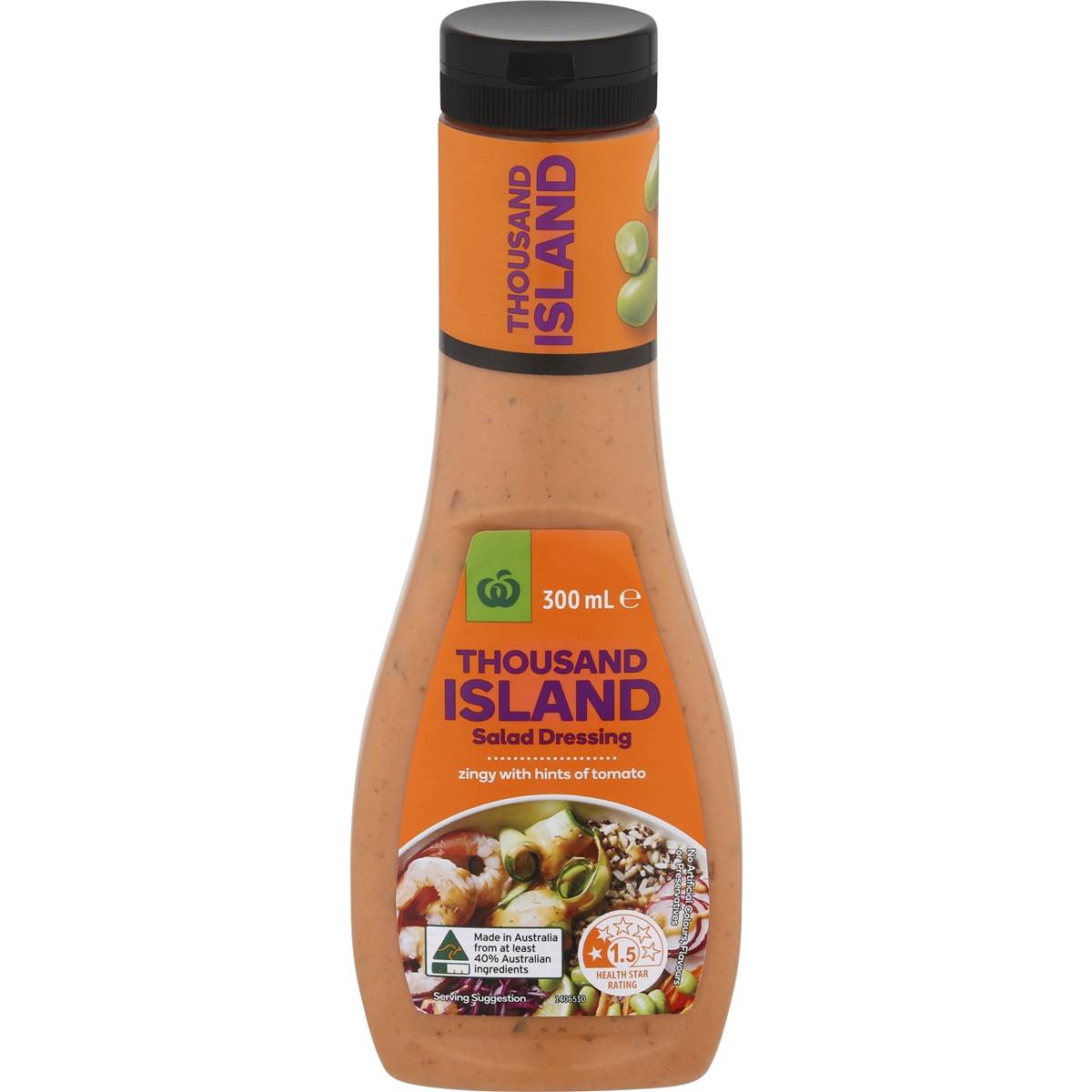 Woolworths Thousand Island Salad Dressing 300ml