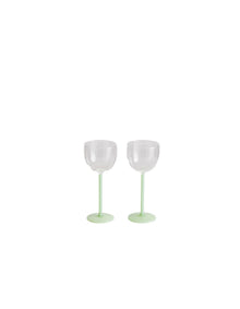 2 NICK & NORA GLASSES