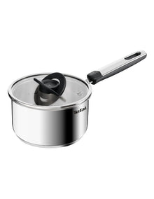 Space Emotion Induction Uncoated Saucepan Lid 16cm in Silver