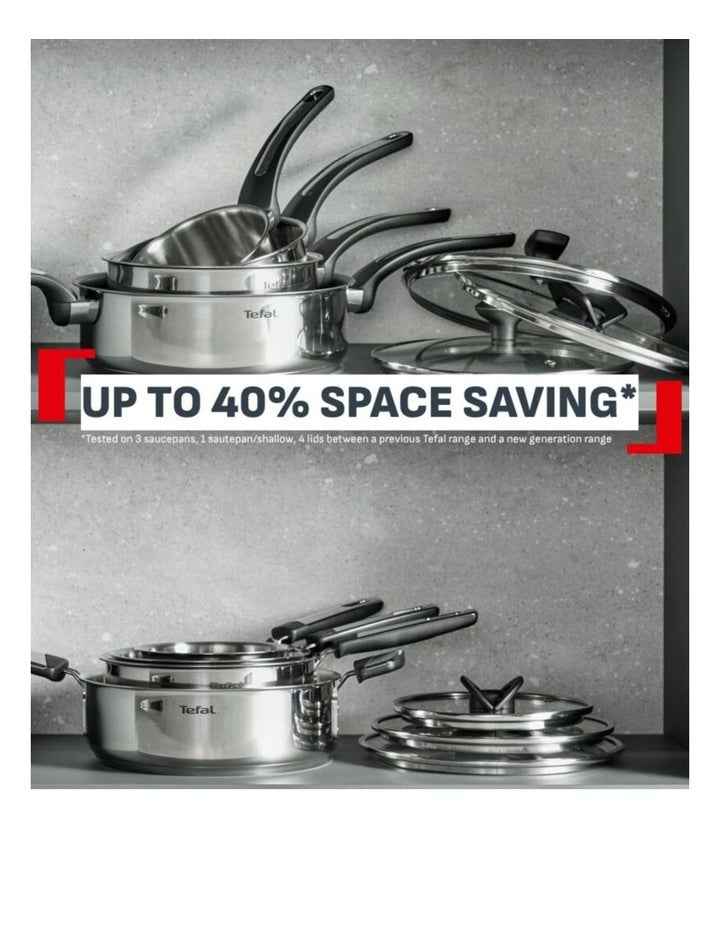 Space Emotion Induction Uncoated Saucepan Lid 16cm in Silver