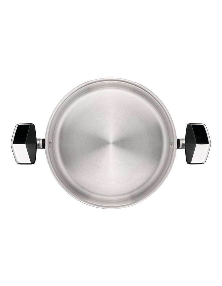 Space Emotion Induction Uncoated Stewpot Lid 24cm in Silver