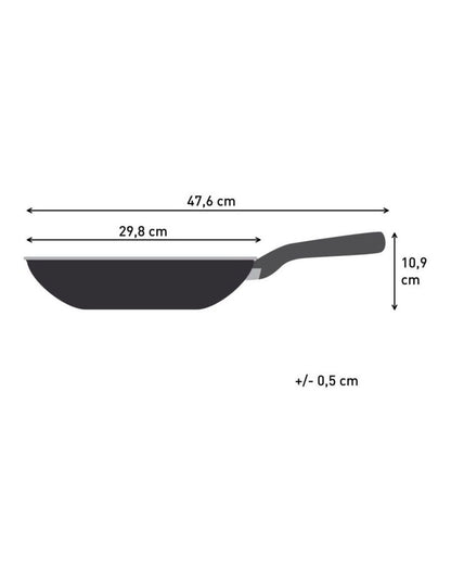 Expertise Induction Non Stick Wokpan 28cm in Black