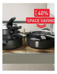 Expertise Induction Non-Stick Shallowpan With Lid 26cm in Black
