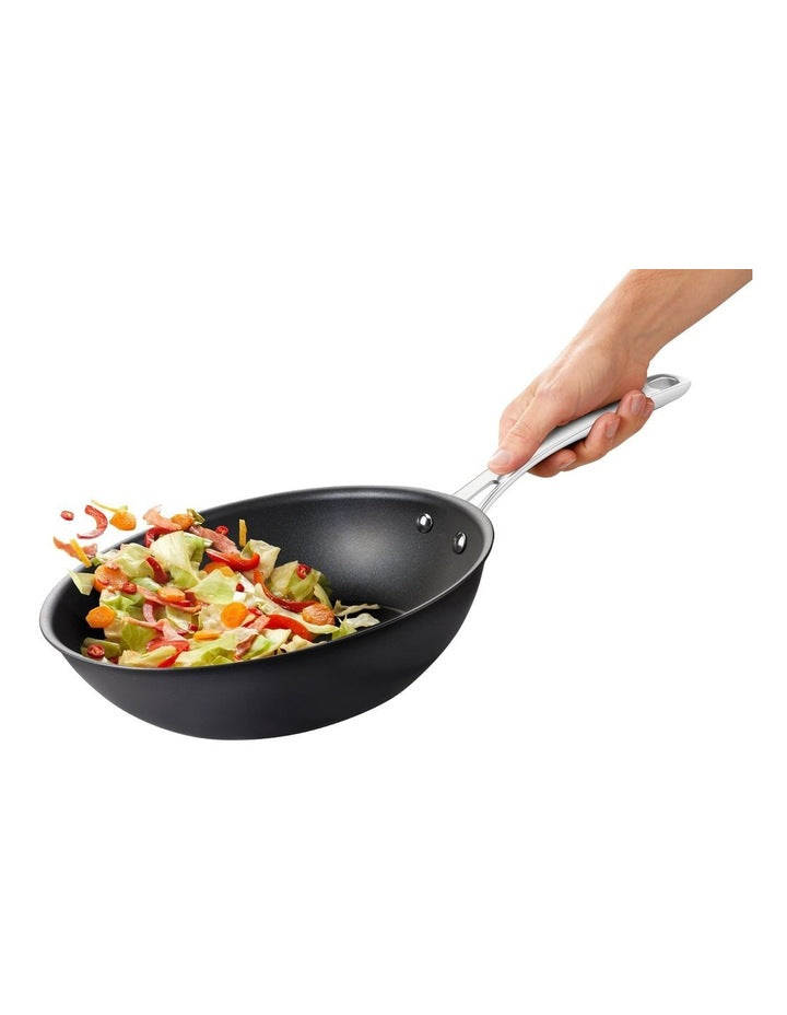Excellence Induction Non-Stick Wok 28cm in Black