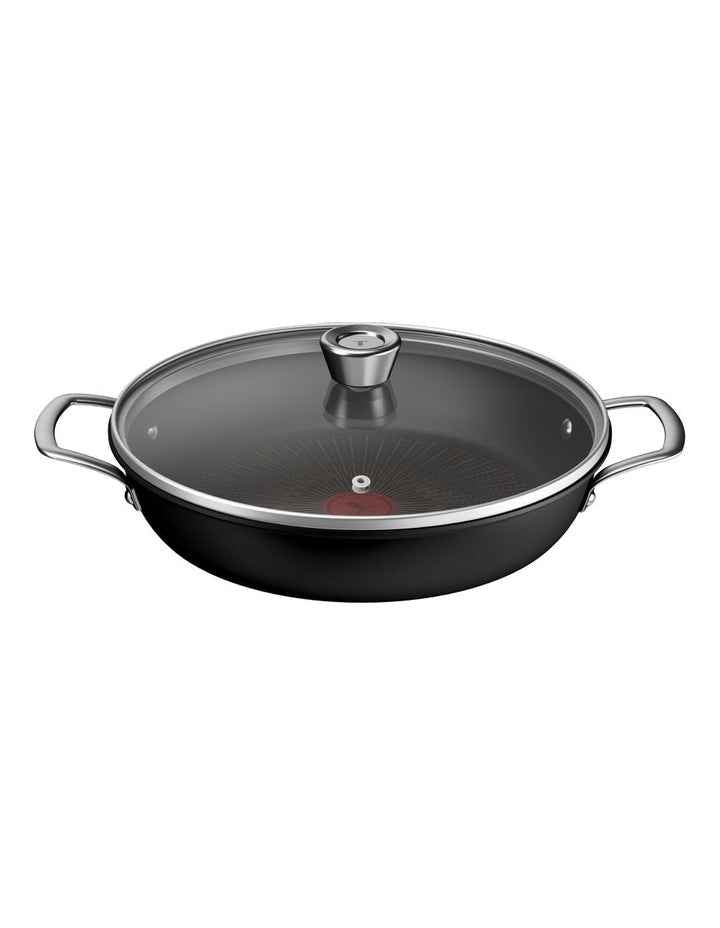 Excellence Induction Non-Stick All-In-One Pan With Lid 28cm in Black