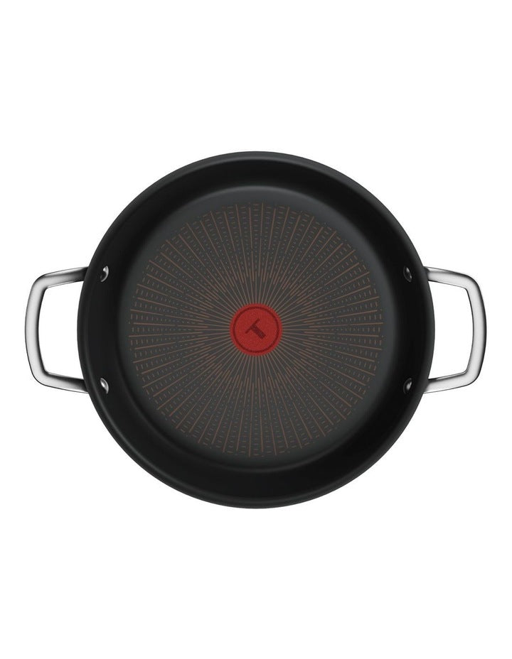 Excellence Induction Non-Stick All-In-One Pan With Lid 28cm in Black