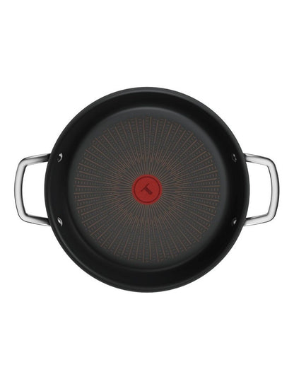 Excellence Induction Non-Stick All-In-One Pan With Lid 28cm in Black