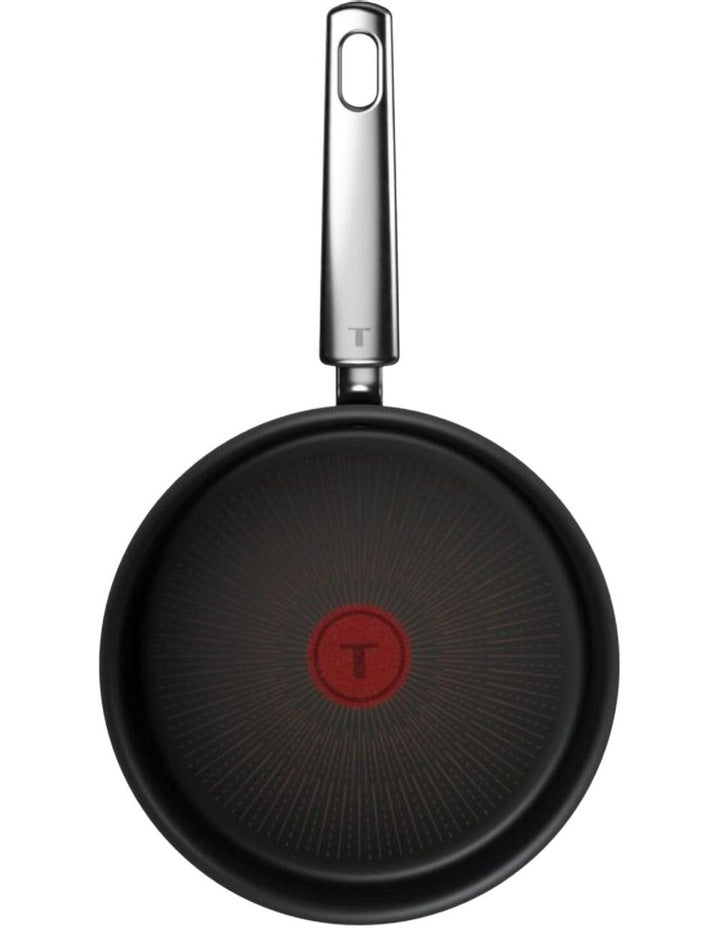 Space Excellence Induction Non -Stick Saucepan With Lid 20cm in Black