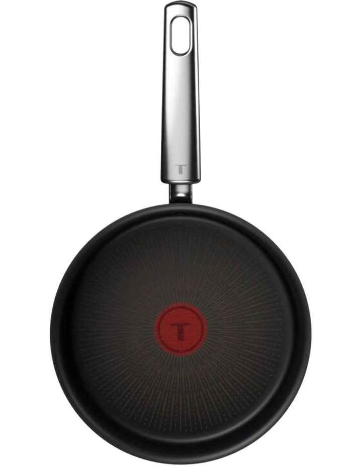 Space Excellence Induction Non -Stick Saucepan With Lid 20cm in Black