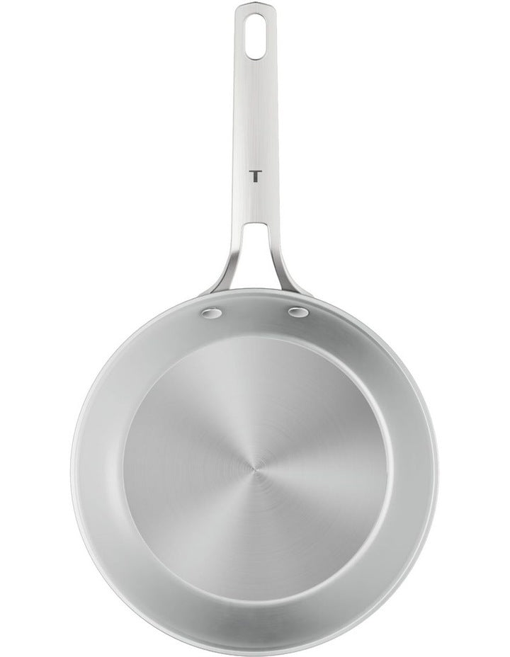 Extreme Induction Uncoated Frypan 24cm in Silver