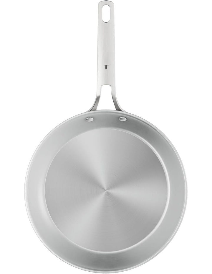 Extreme Induction Uncoated Frypan 28cm in Silver