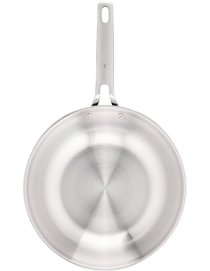 Extreme Induction Uncoated Wok 28cm in Silver