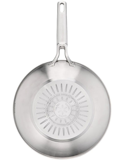 Extreme Induction Uncoated Wok 28cm in Silver