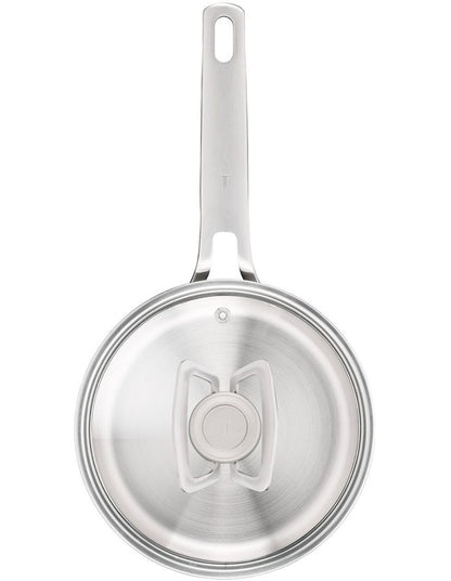 Space Extreme Induction Saucepan 18cm and lid in Silver