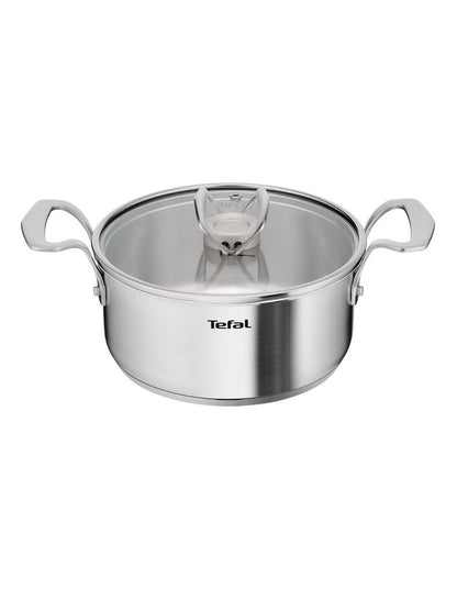 Space Extreme Induction Stewpot 20cm and lid in Silver
