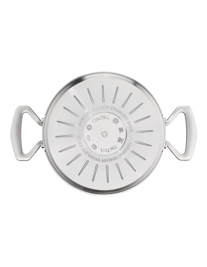 Space Extreme Induction Stewpot 20cm and lid in Silver