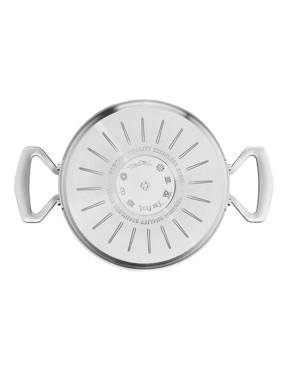 Space Extreme Induction Stewpot 20cm and lid in Silver