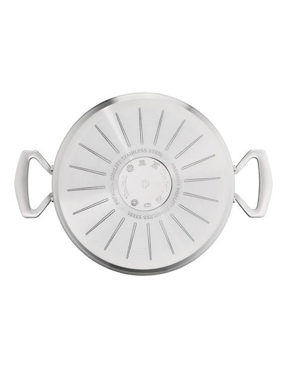 Space Extreme Induction Stewpot 24cm and lid in Silver