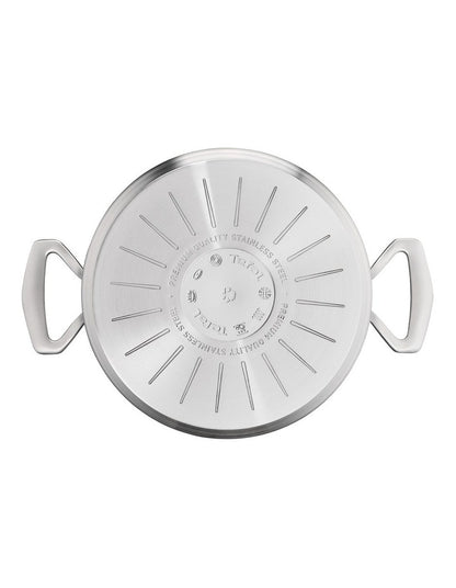 Space Extreme Induction 5 Pieces Pot Set in Silver