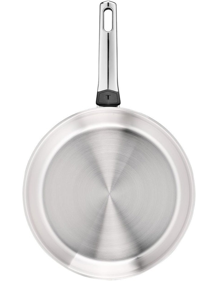 Emotion Induction Uncoated Frypan Twin Pack 24/28cm in Silver