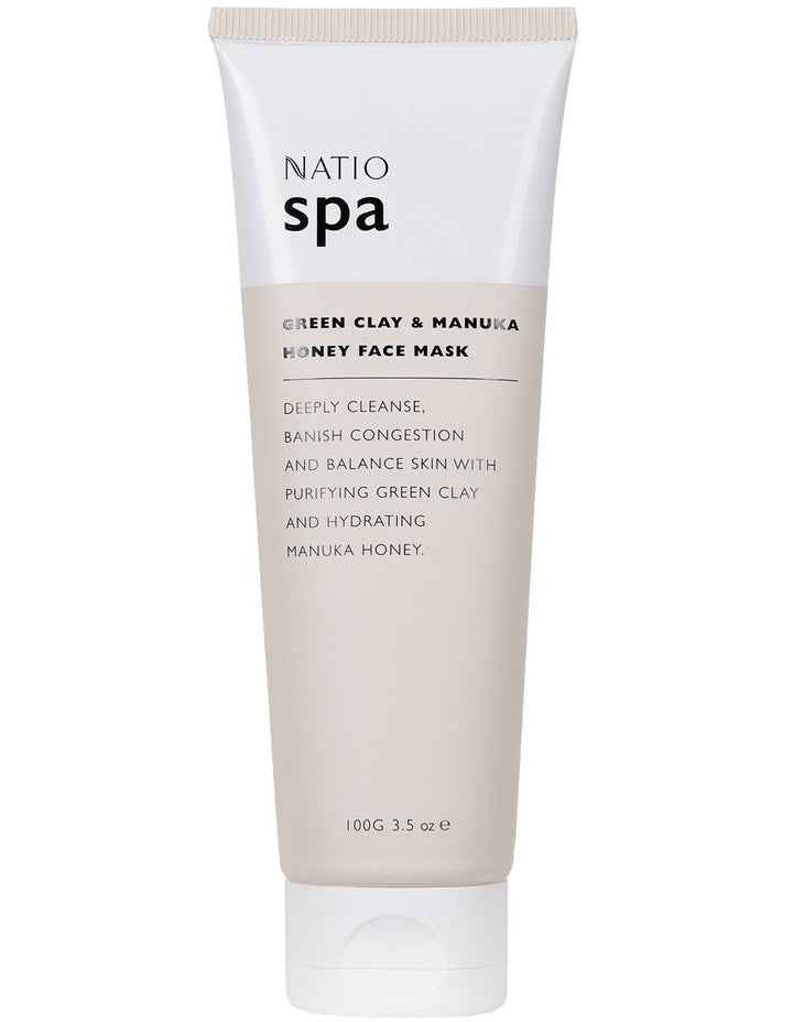 Spa Green Clay & Manuka Honey Face Mask 100g