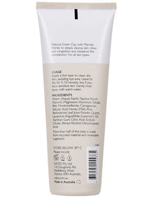 Spa Green Clay & Manuka Honey Face Mask 100g