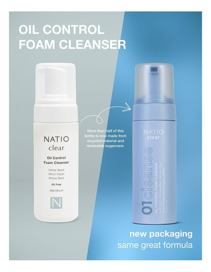 Clear Oil Control Foam Cleanser 150ml