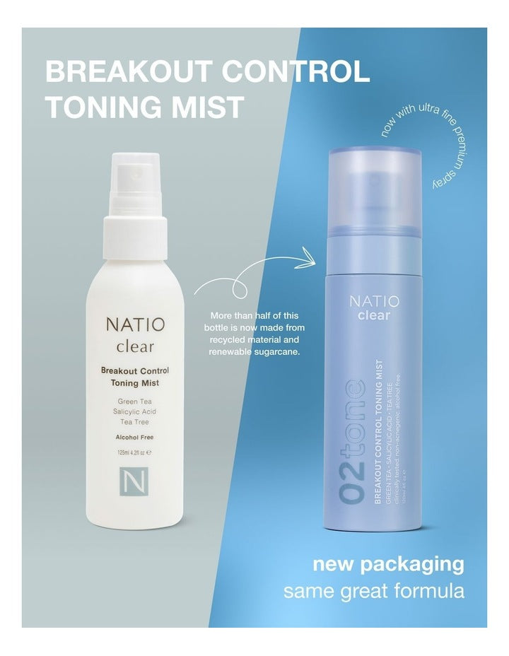 Clear Breakout Control Toning Mist 125ml