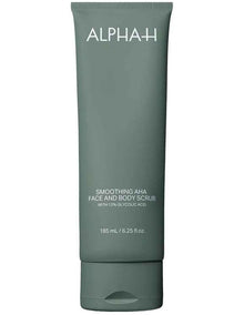 Smoothing Alpha Hydroxy Acid Face & Body Scrub with 12% Glycolic Acid 185ml