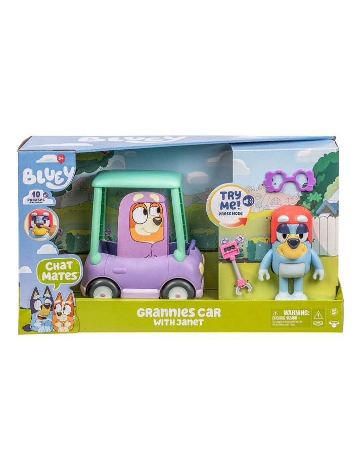 Chat Mates Figure And Vehicle Grannies Car With Janet