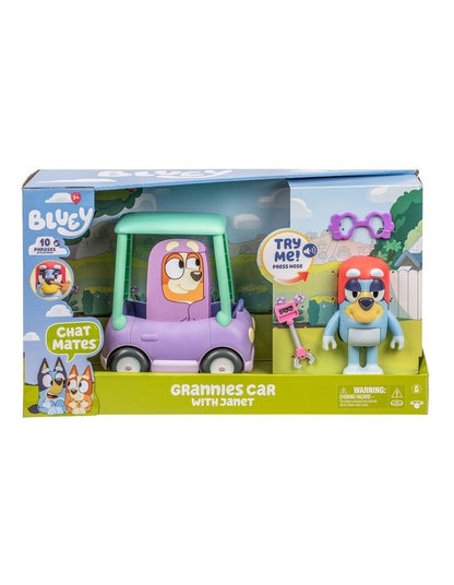 Chat Mates Figure And Vehicle Grannies Car With Janet