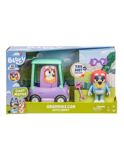 Chat Mates Figure And Vehicle Grannies Car With Janet