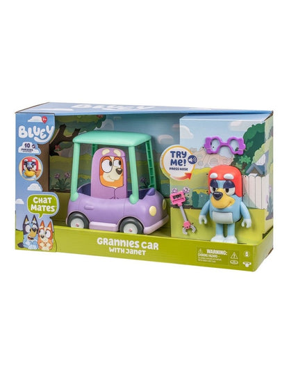 Chat Mates Figure And Vehicle Grannies Car With Janet