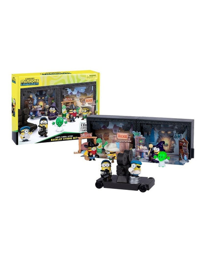 ILLUMINATION'S MINIONS & MONSTERS BACKLOT STUDIO SET