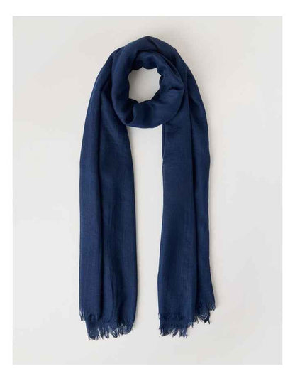 Light Weight Scarf in Navy