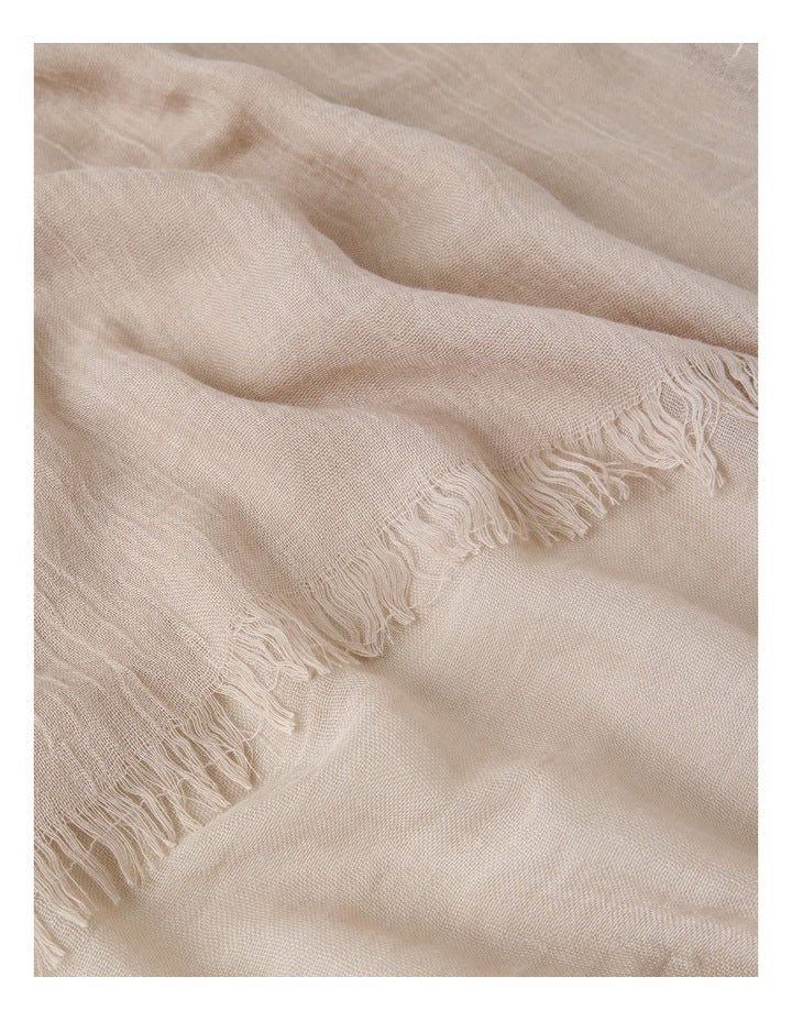 Light Weight Scarf in Taupe