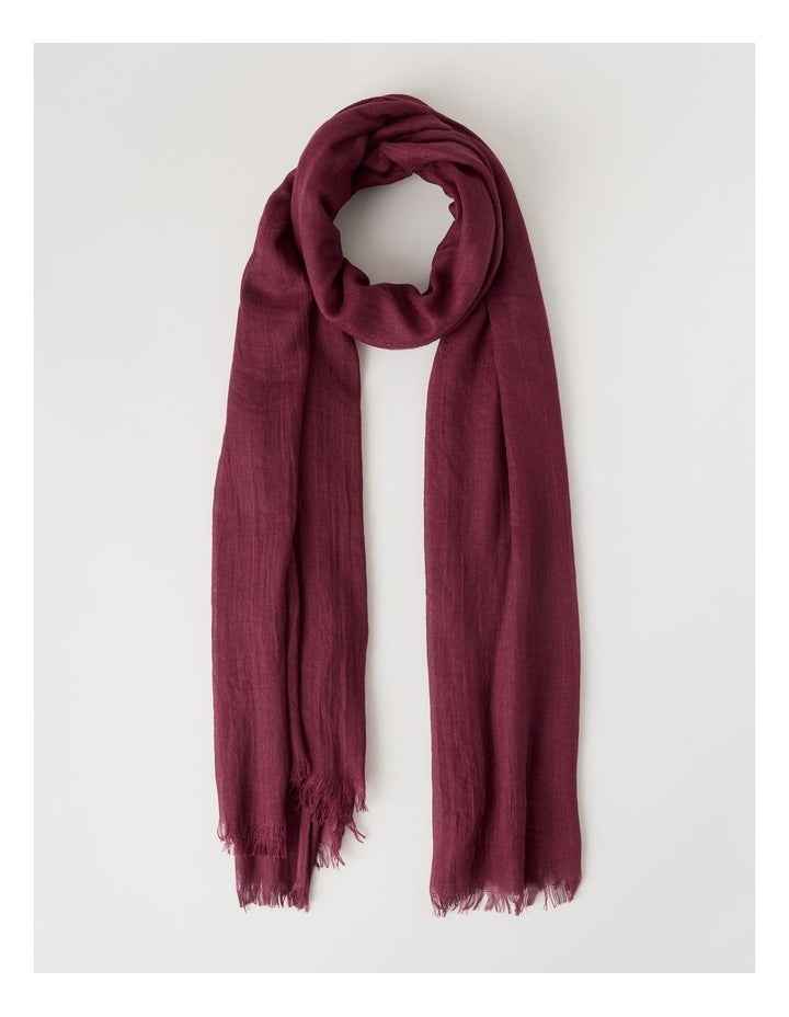 Light Weight Scarf in Burgundy