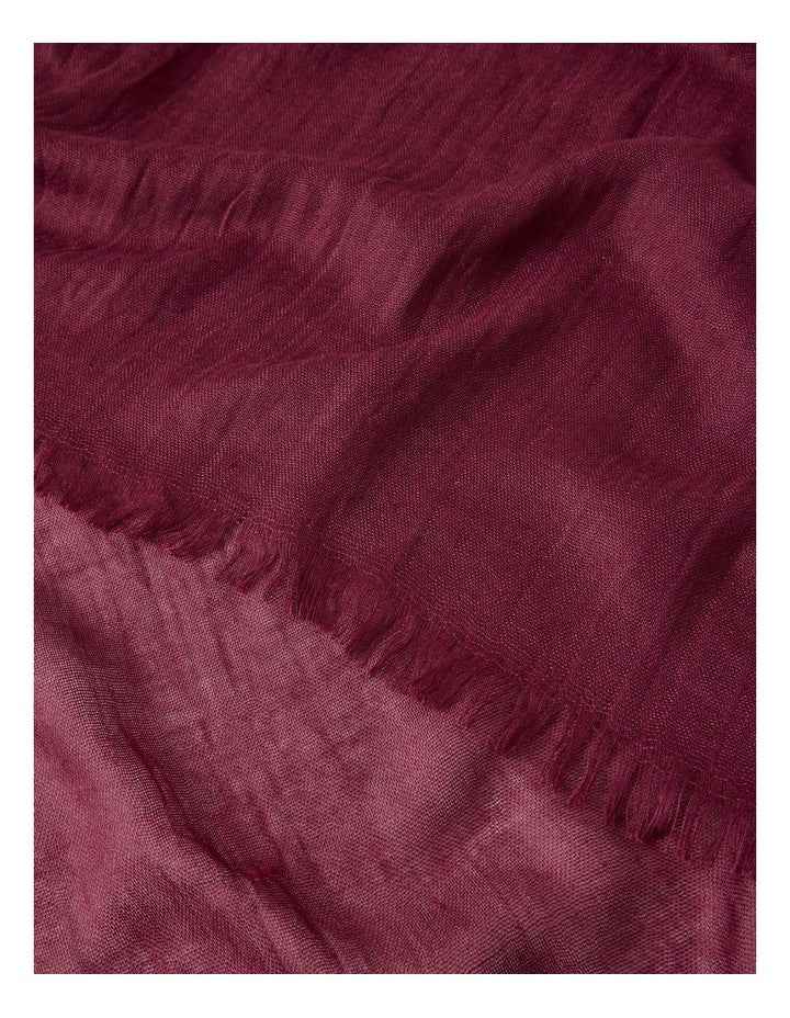 Light Weight Scarf in Burgundy