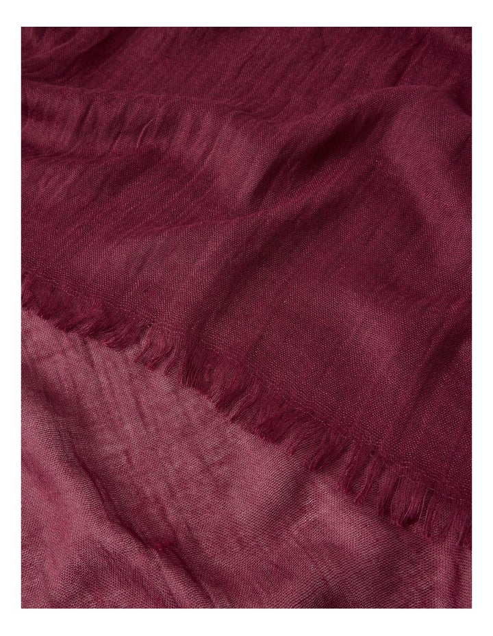 Light Weight Scarf in Burgundy