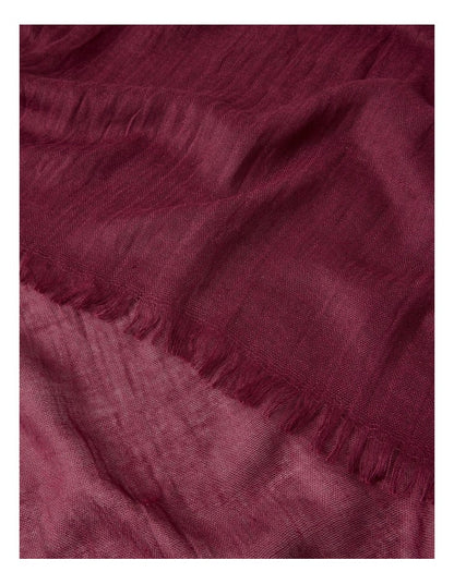 Light Weight Scarf in Burgundy