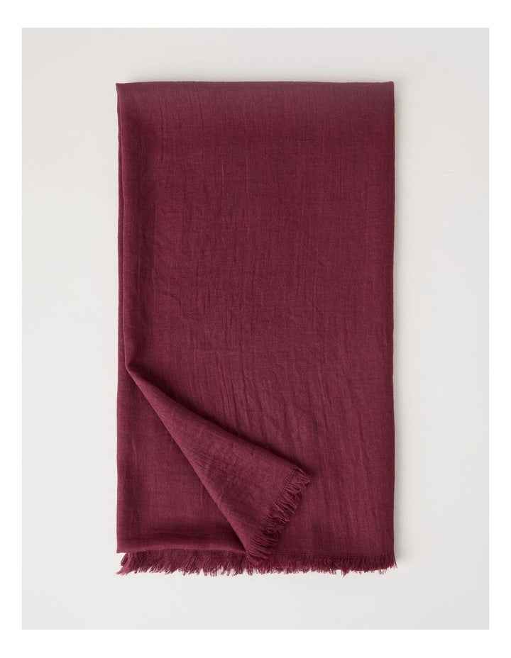 Light Weight Scarf in Burgundy
